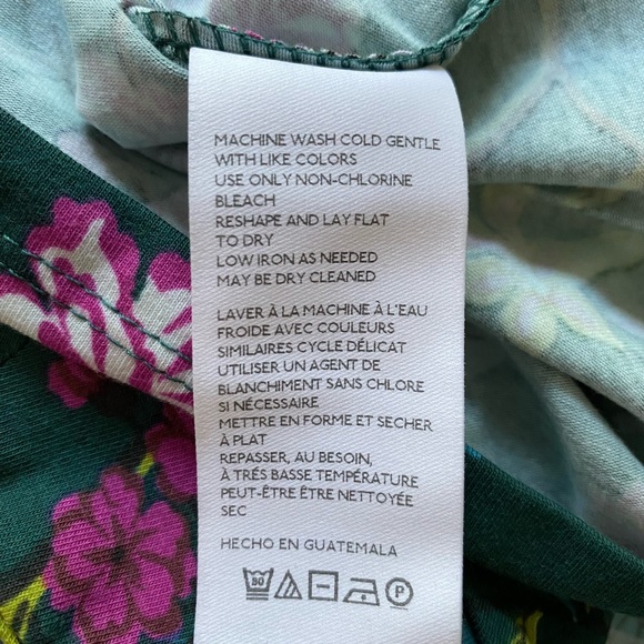 Anthropologie Maeve Printed Turtleneck Top XS new with tag - Picture 10 of 11